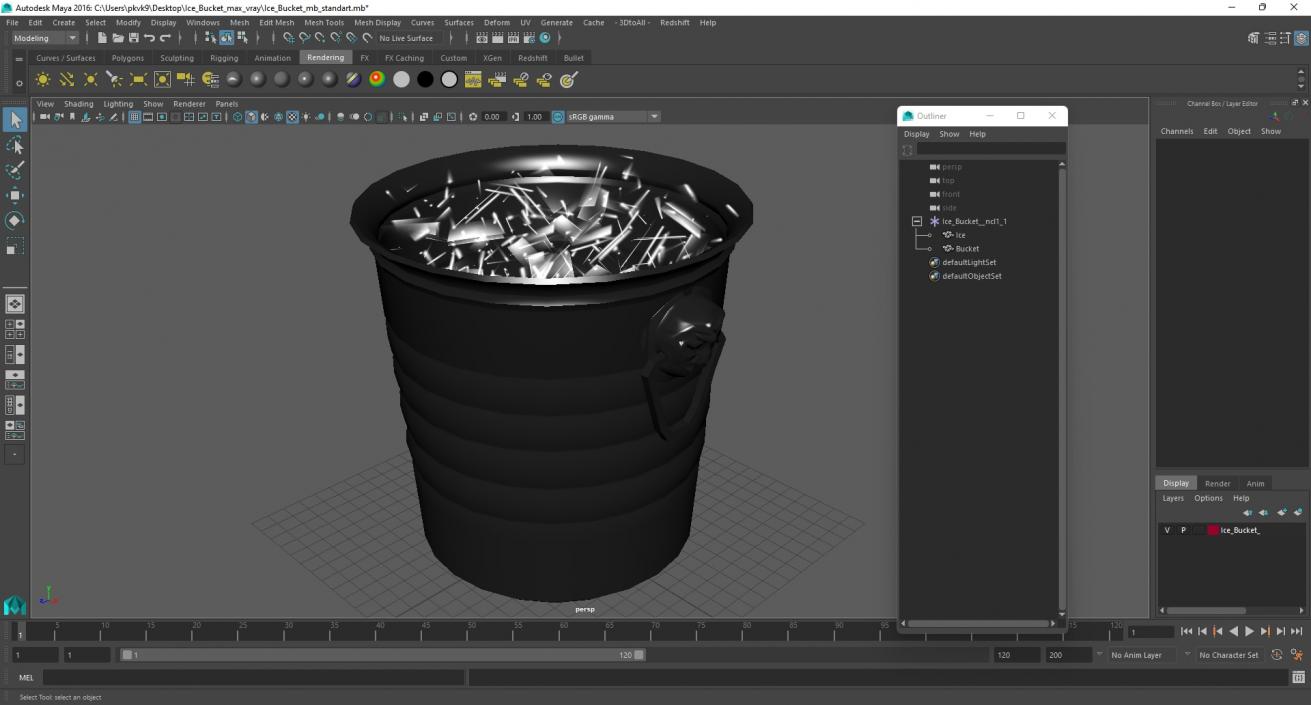 3D model Ice Bucket