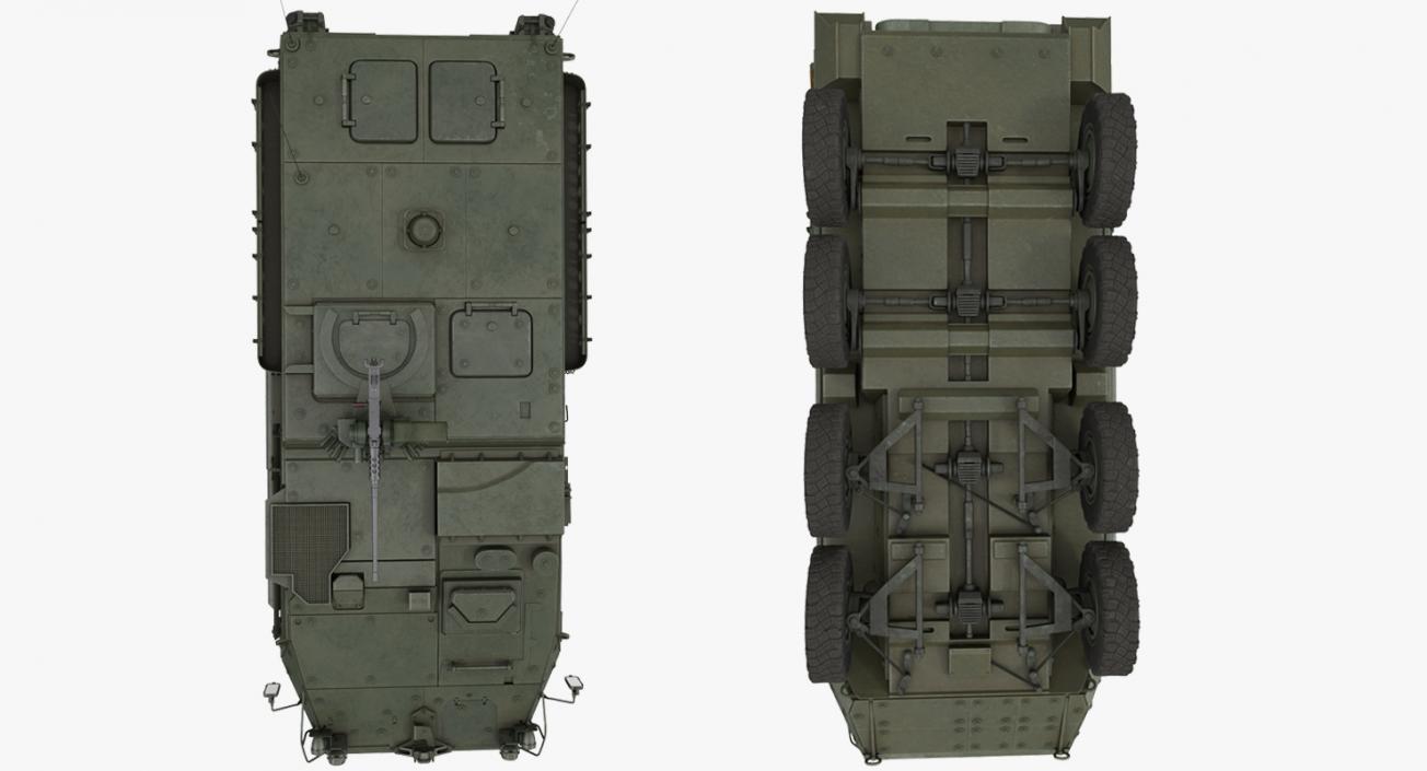 Interim Armored Vehicle Stryker M1126 3D