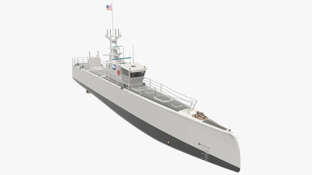 Sea Hunter USV 3D model