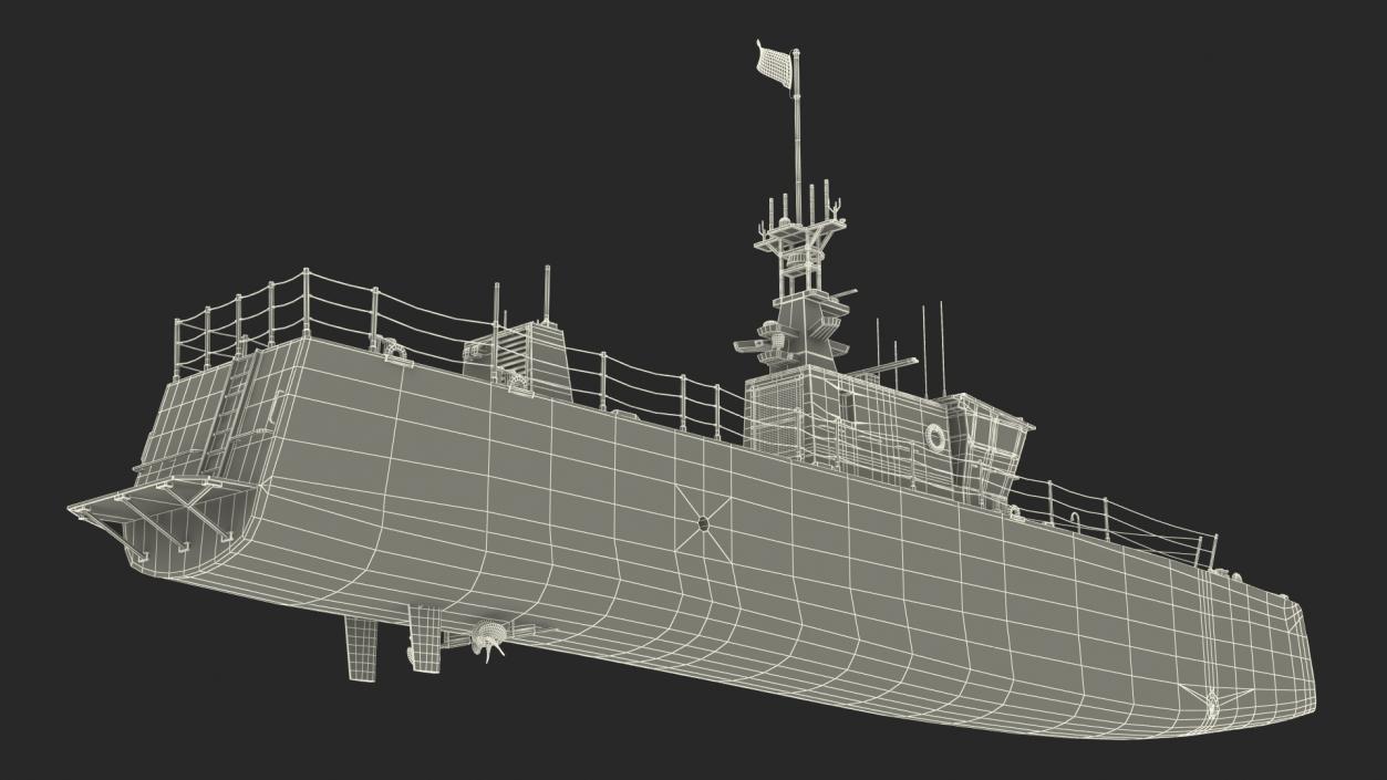 Sea Hunter USV 3D model