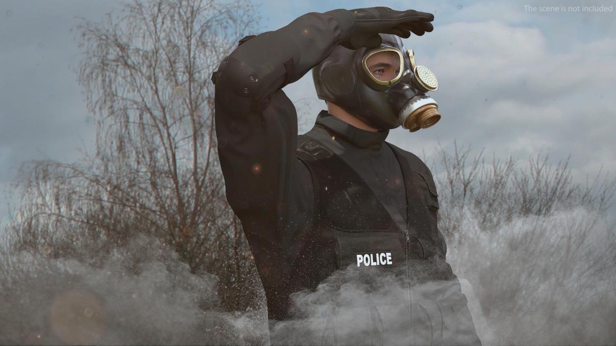 3D Russian Gas Mask
