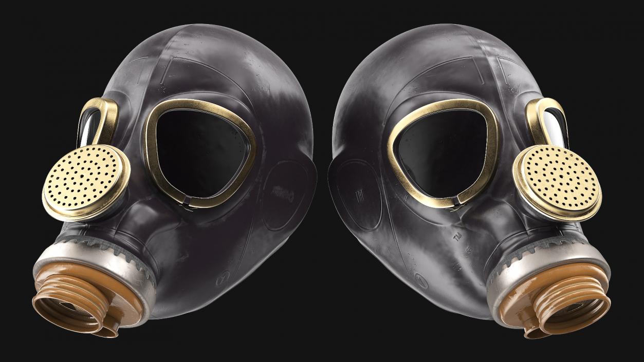 3D Russian Gas Mask