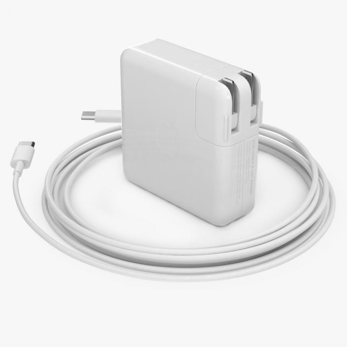 3D Apple 61W Type C Power Adapter with Cable