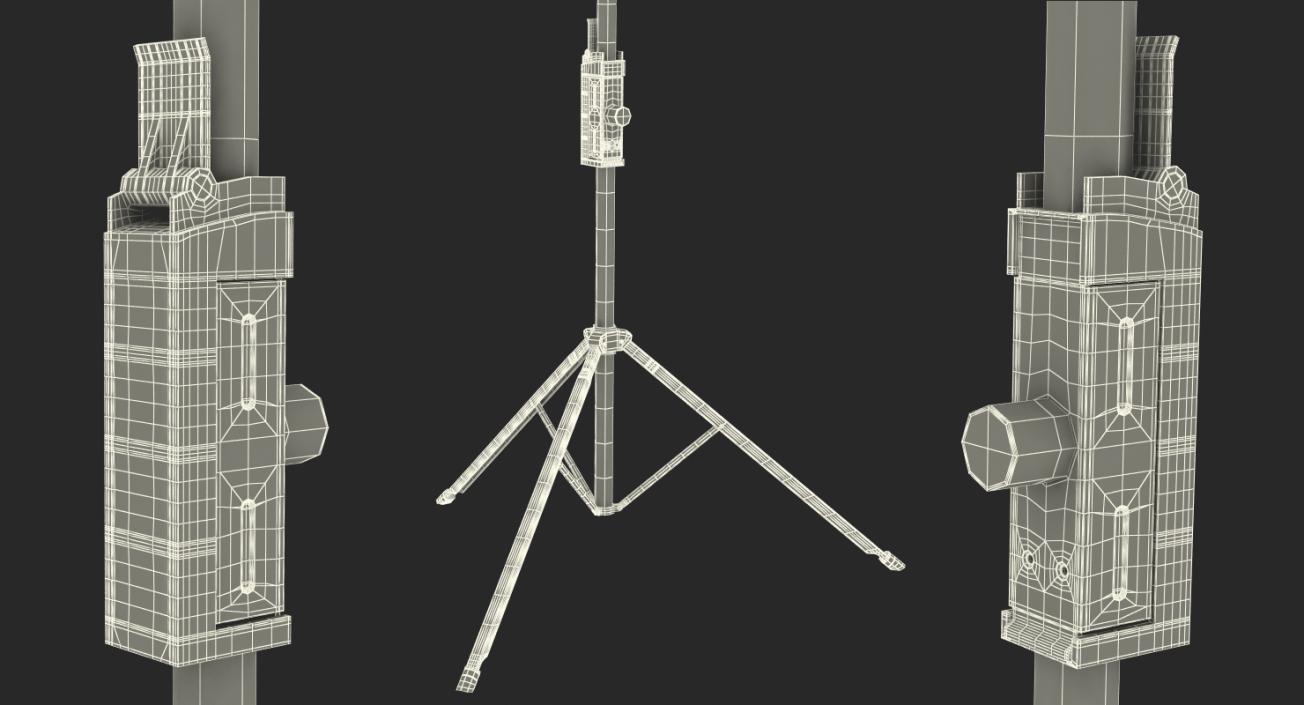 3D Adjustable Tripod Stand model