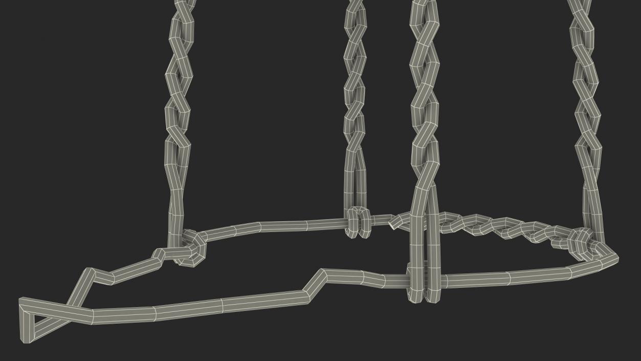 3D Bridle Wire Muzzle Dark model
