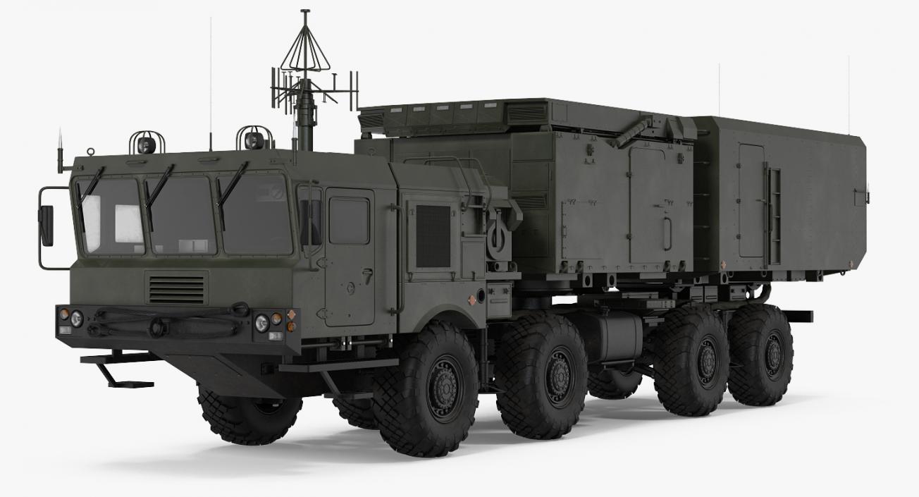 3D Multi Functional Radar 92n2e for S-400 model