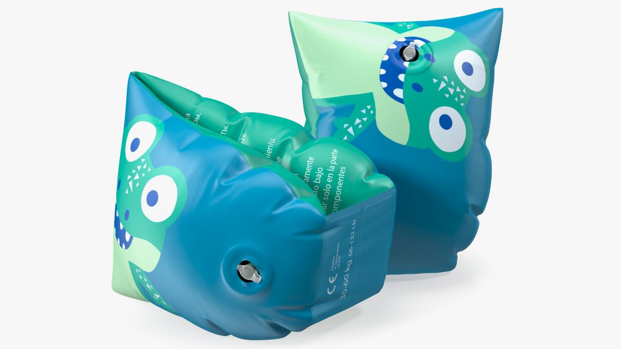 Kids Inflatable Armbands 3D model