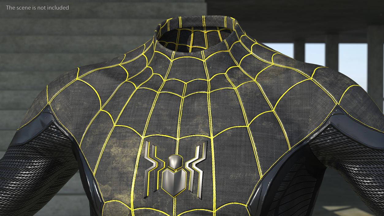 3D model Spiderman Black Suit