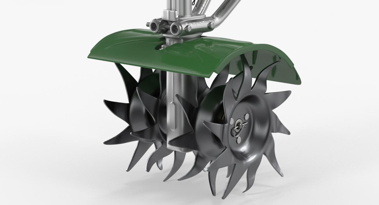 Garden Mini Petrol Tiller Cultivator Generic 3D model