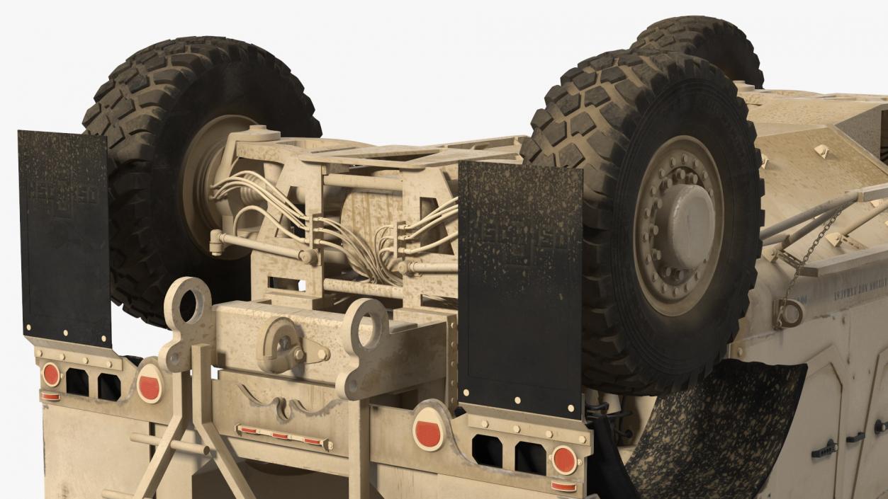 Oshkosh M-ATV with X-MADIS Anti Drone System 3D model