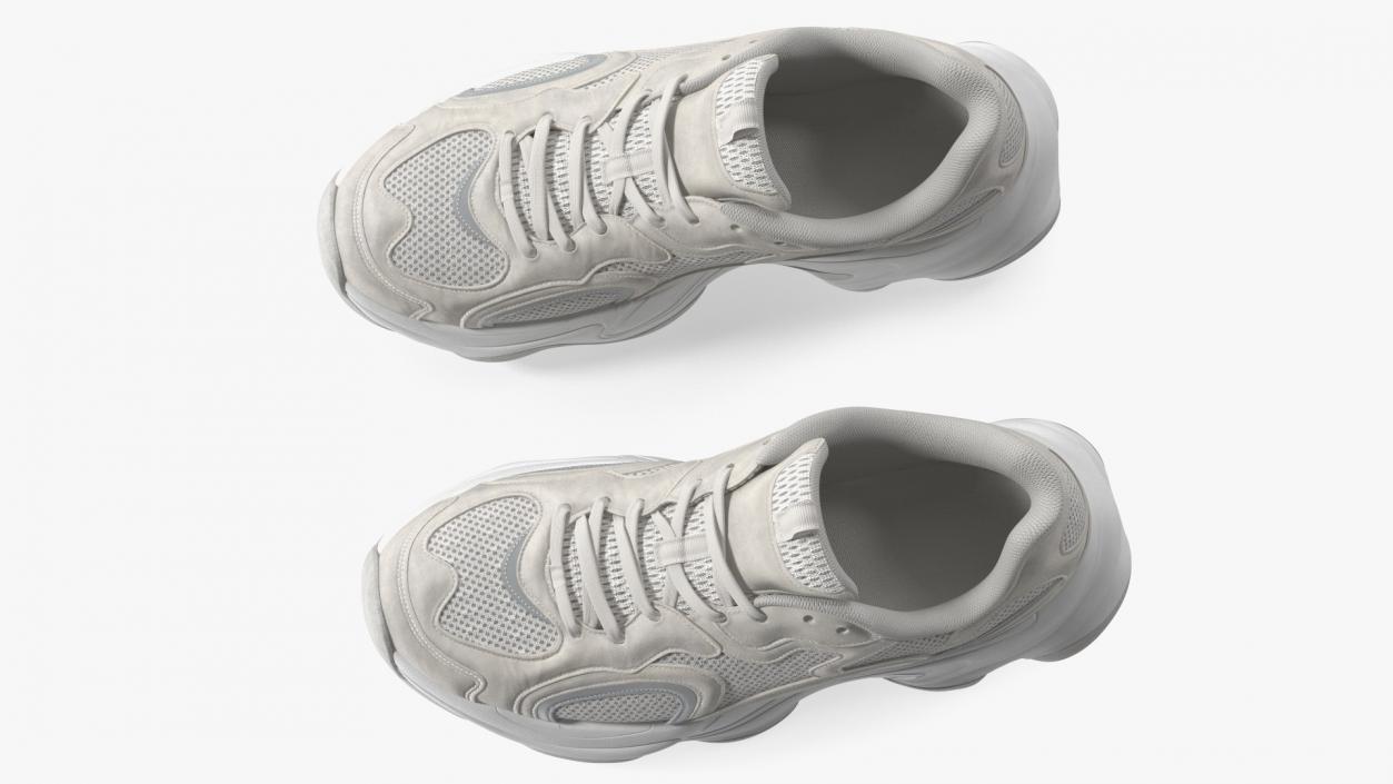 Fashion Sneakers White 3D