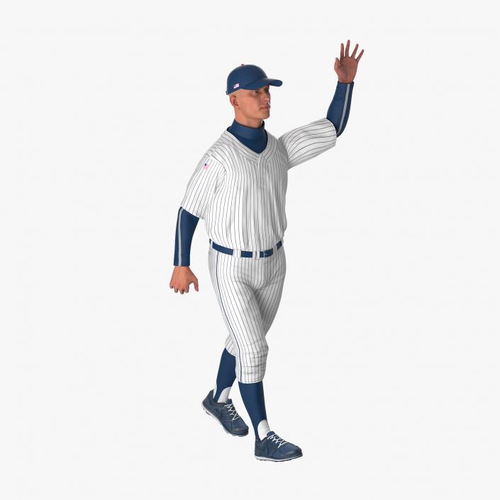 Baseball Player Rigged Generic 5 3D