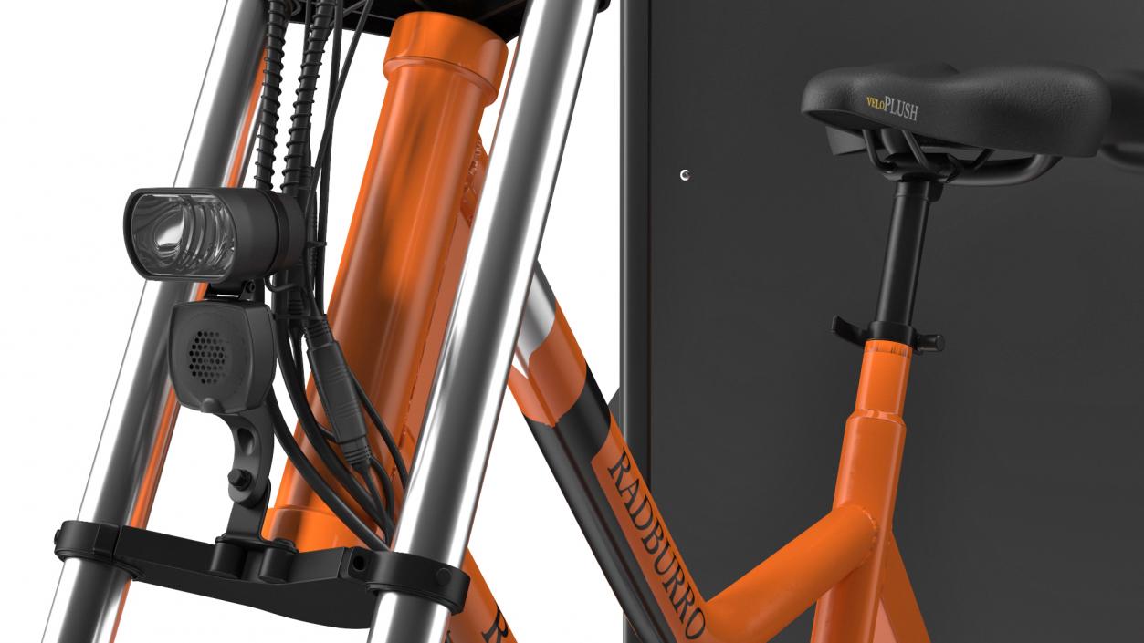 3D Rad Power Bike RadBurro with Cargo Box model