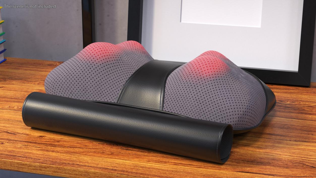 Massage Pillow Open 3D model