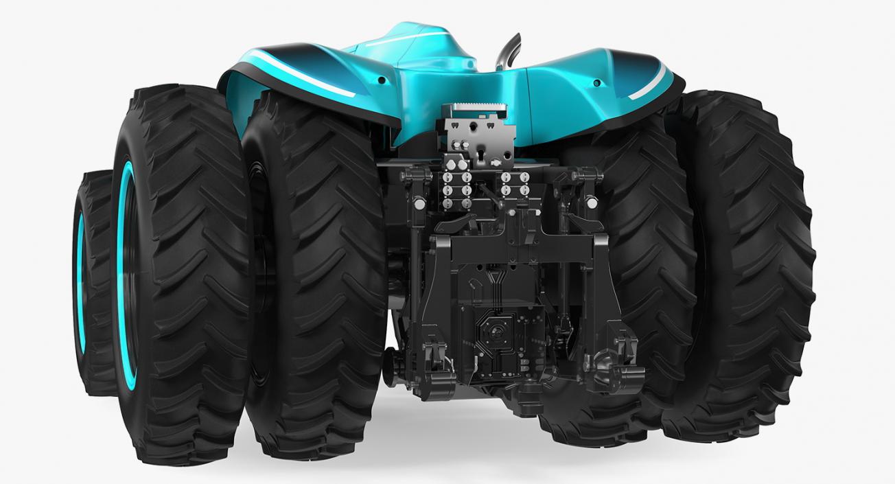 3D Self-Driving Drone Tractor