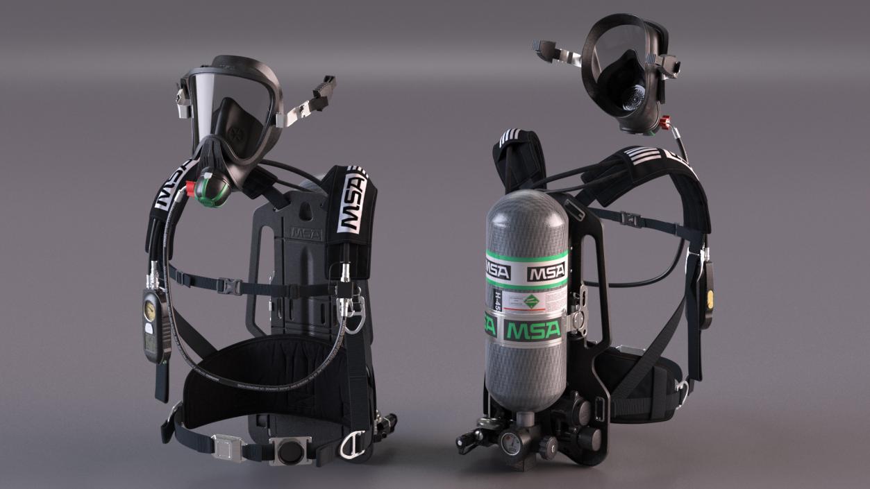3D MSA G1 SCBA Breathing Apparatus