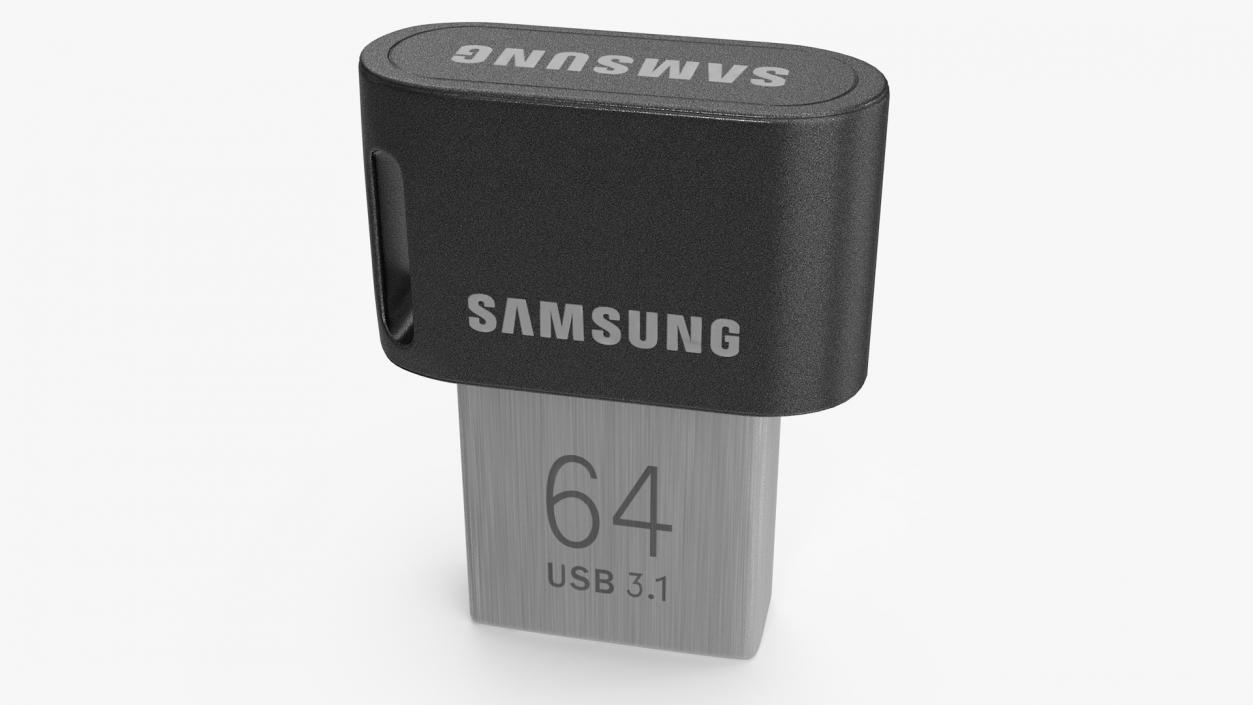 Flash Drive Samsung 64Gb 3D model