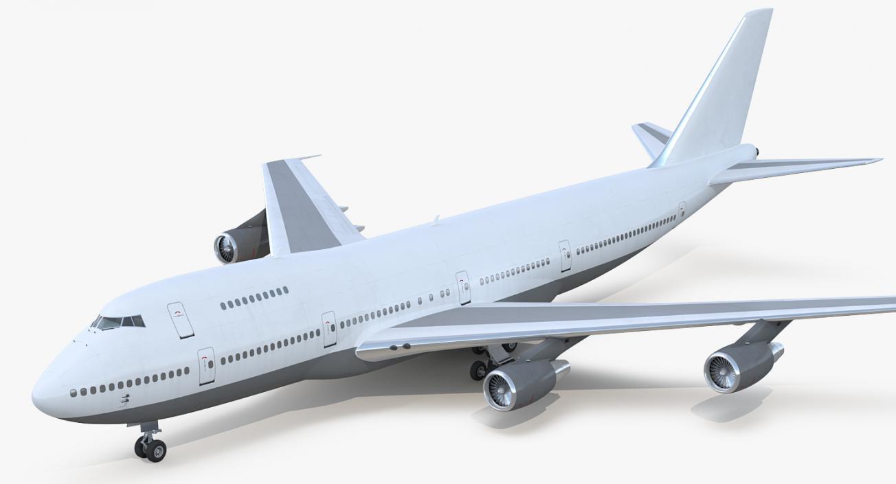 3D Boeing 747-200B Generic model