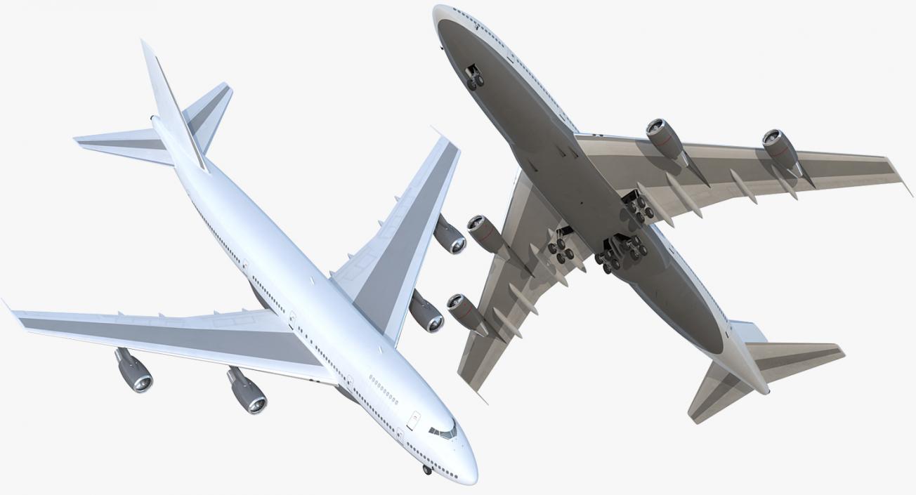 3D Boeing 747-200B Generic model