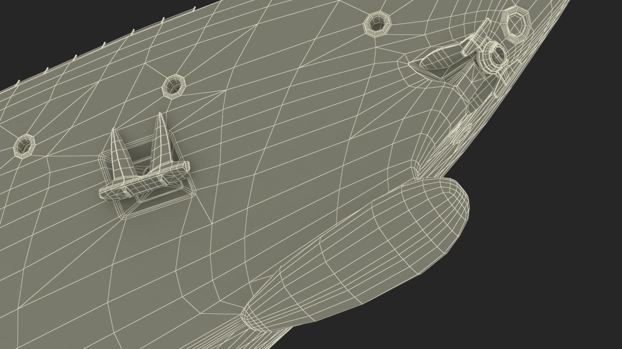 3D Type 26 Global Combat Ship Rigged model
