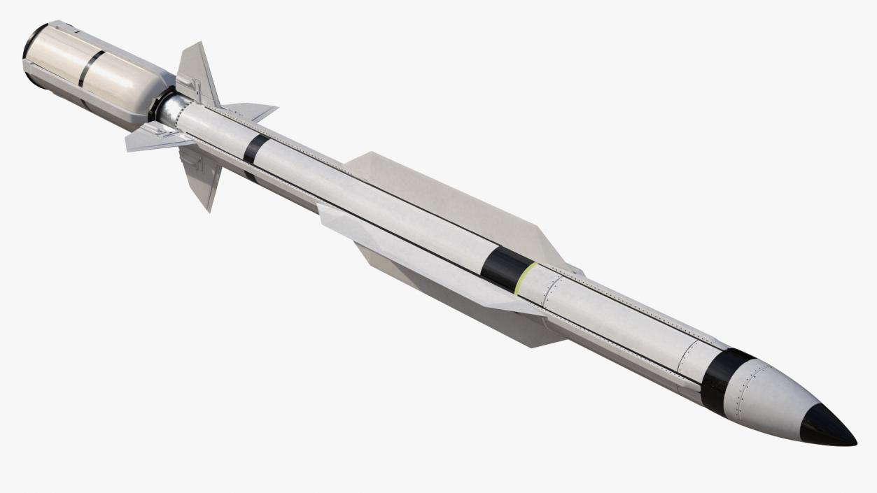 3D Standard Missile 6 model