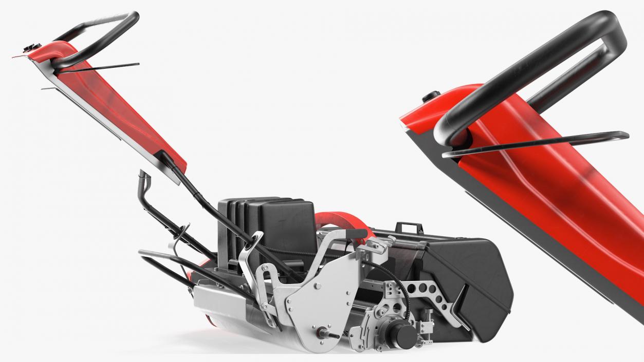 3D model Professional Walk Behind Reel Mower