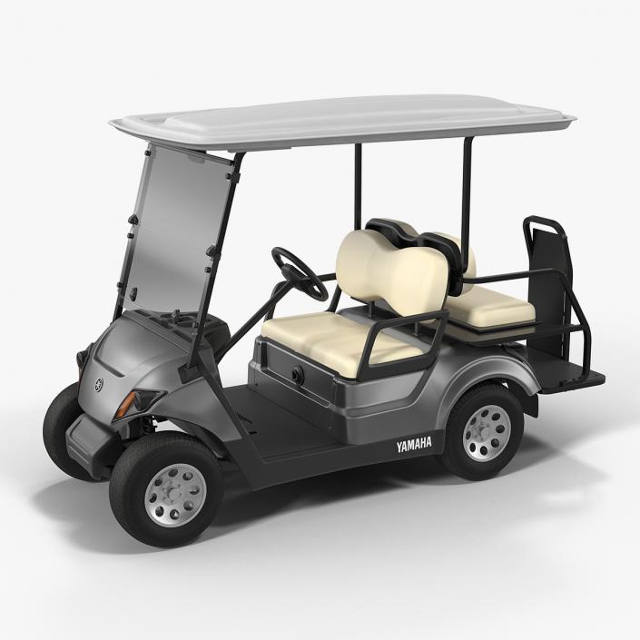 3D model Yamaha The Drive2 PTV 2020 Golf Car