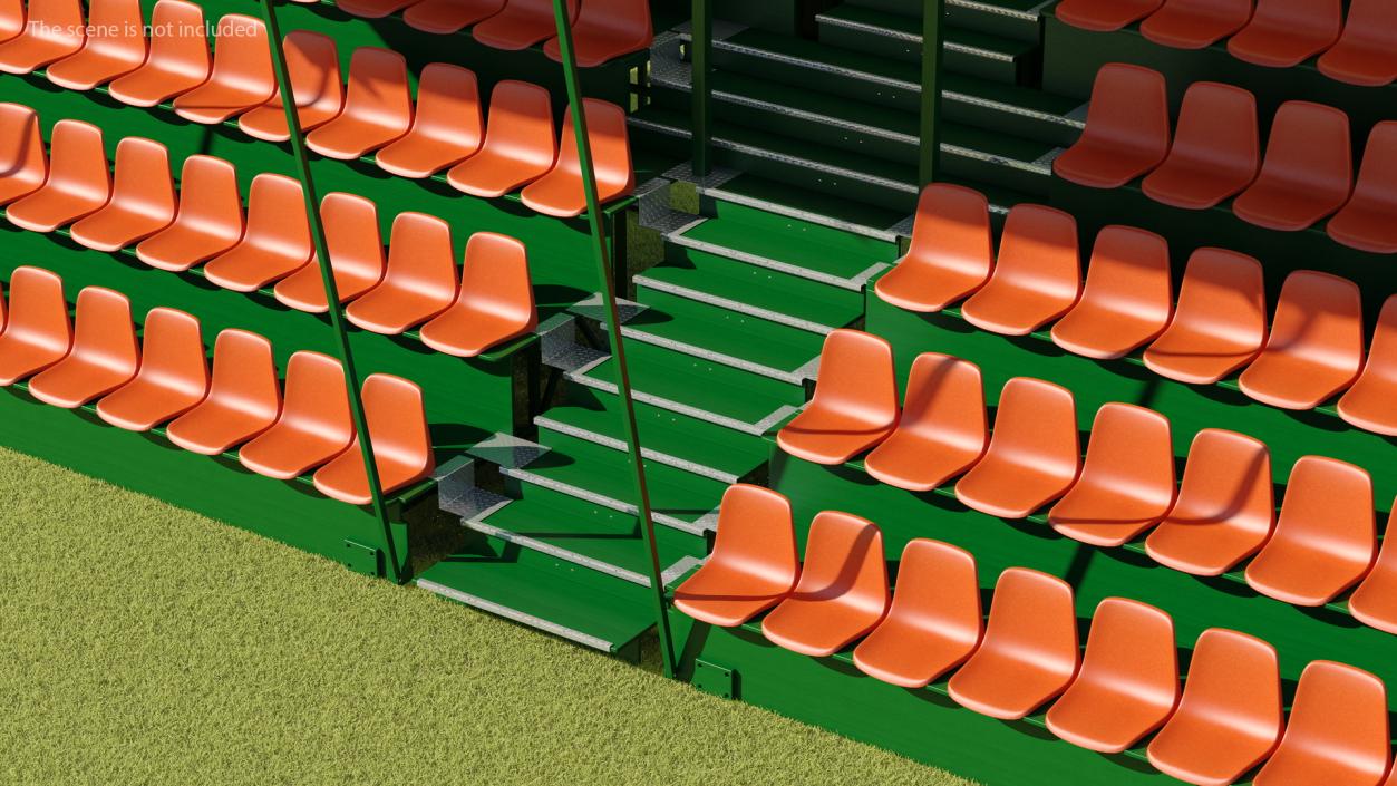 3D Mobile Tiered Seating