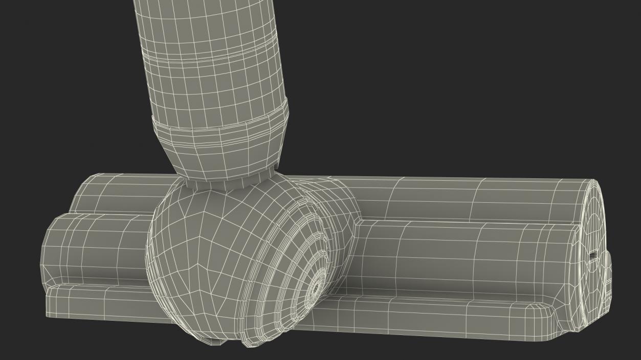 3D Vacuum Turbine Nozzle with Tube