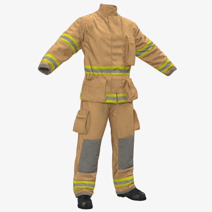 3D Firefighter Uniform 2