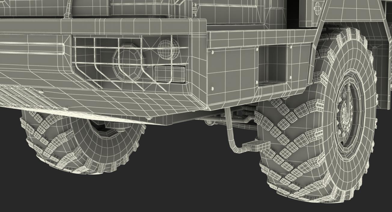 3D model All Terrain Tractor Truck Baz 64022