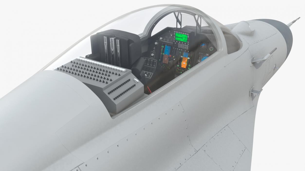 3D model MiG 29 Multirole Fighter Aircraft Flight