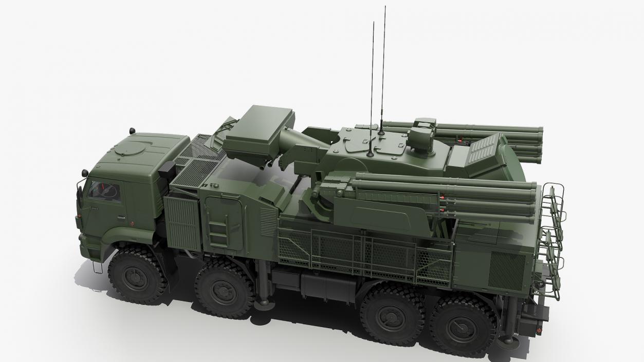 3D model SAM Pantsir S1 SA-22