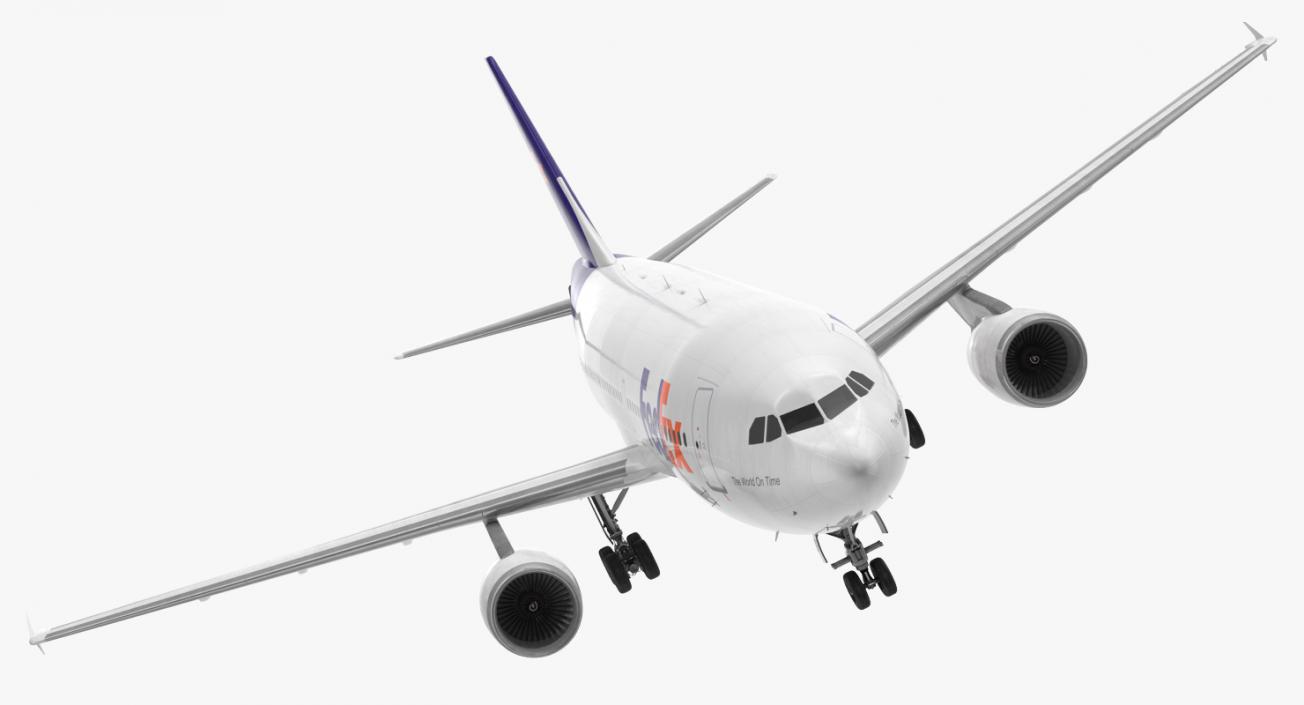 3D Airbus A310-300 FedEx