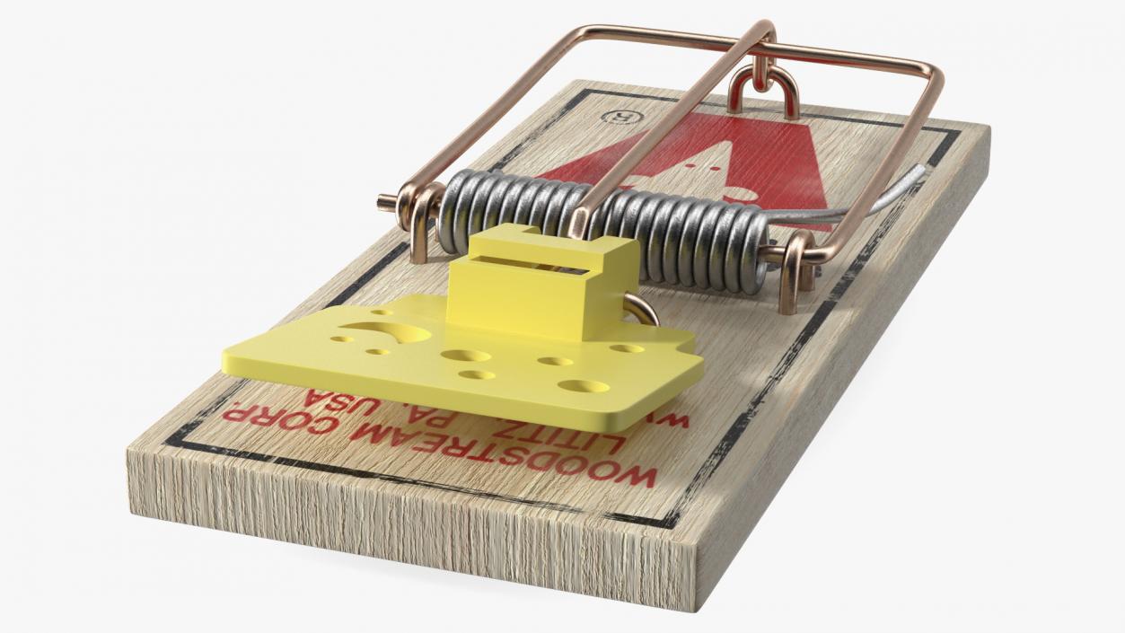 3D Victor Trigger Plate Mouse Trap