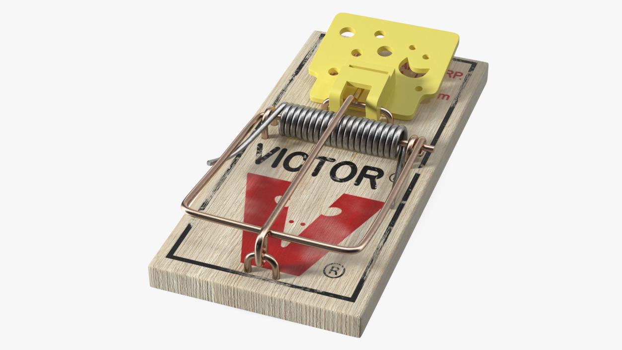 3D Victor Trigger Plate Mouse Trap