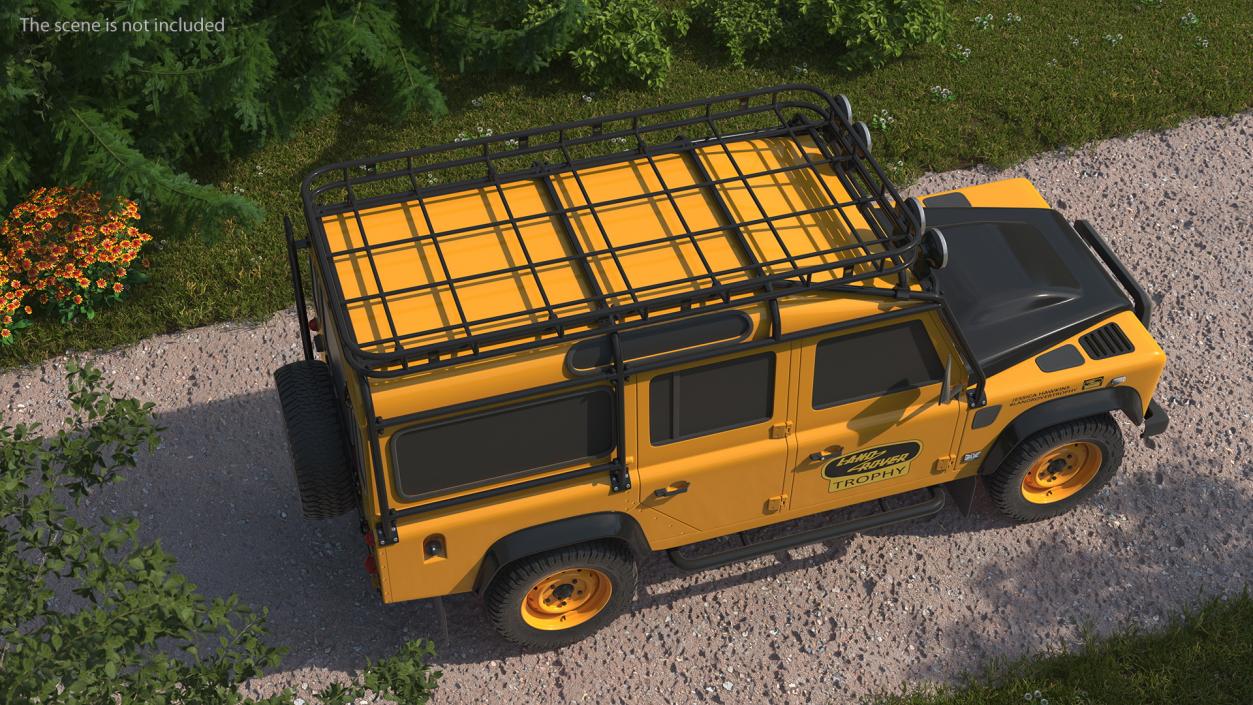 Land Rover Defender Clean Exterior Only 3D model