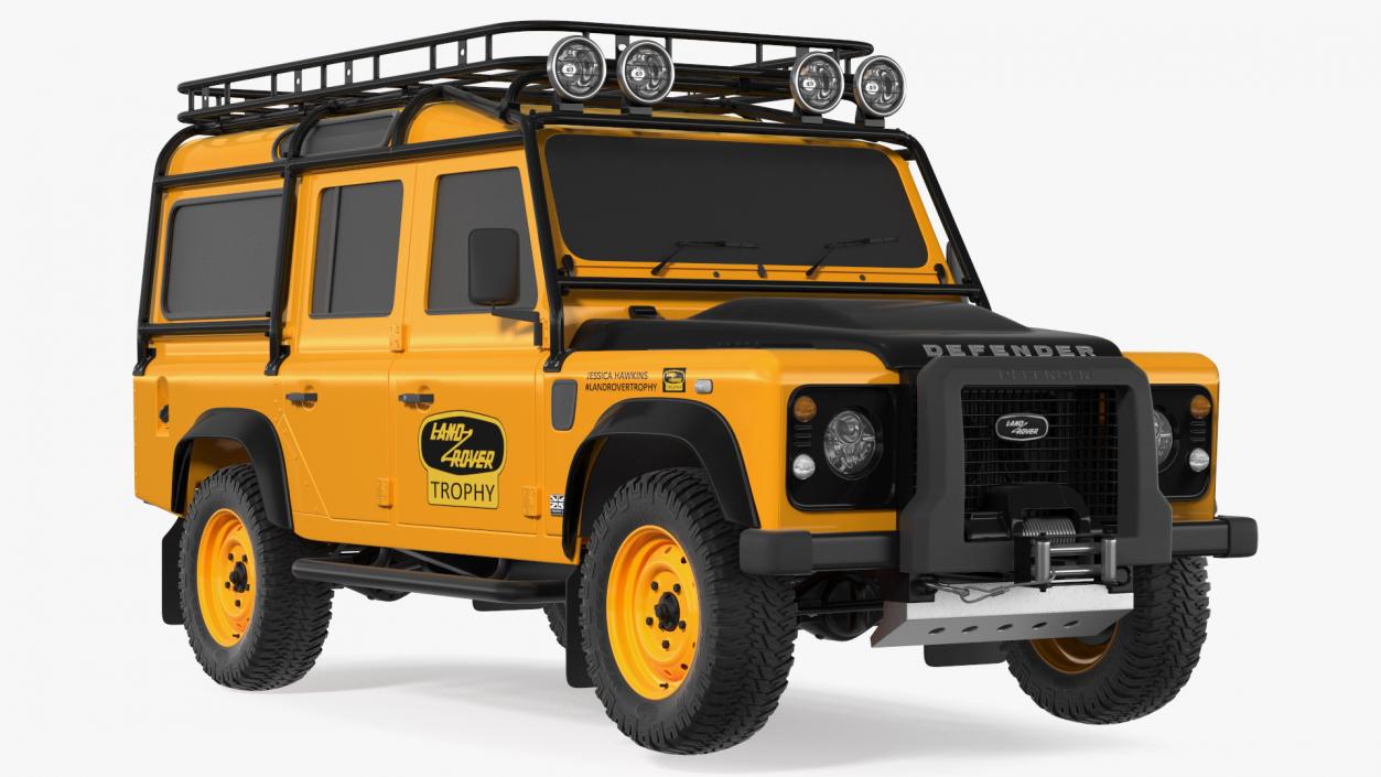 Land Rover Defender Clean Exterior Only 3D model