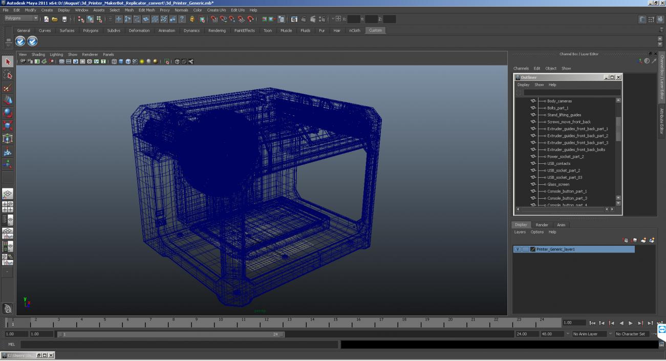 3D model Printer Generic