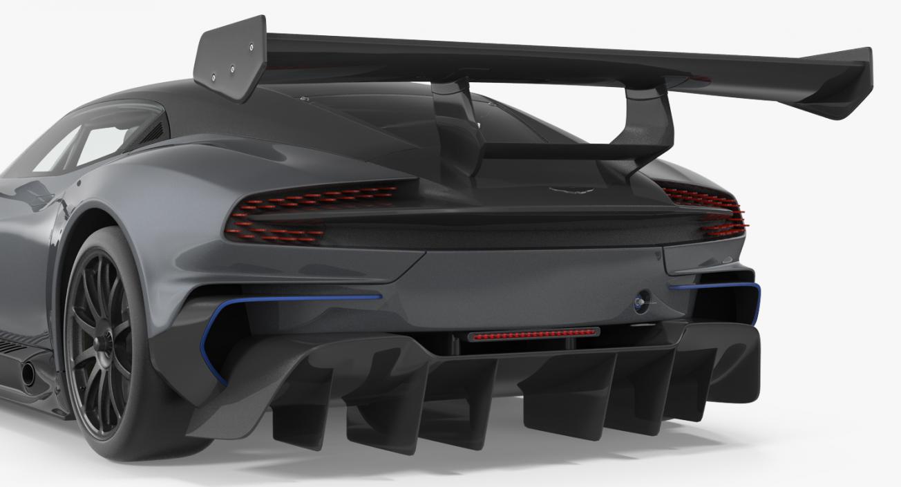 Aston Martin Vulcan 2016 3D model