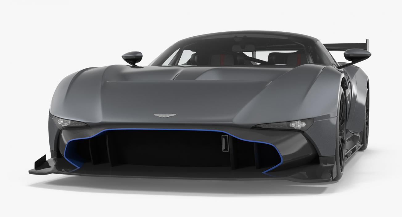 Aston Martin Vulcan 2016 3D model