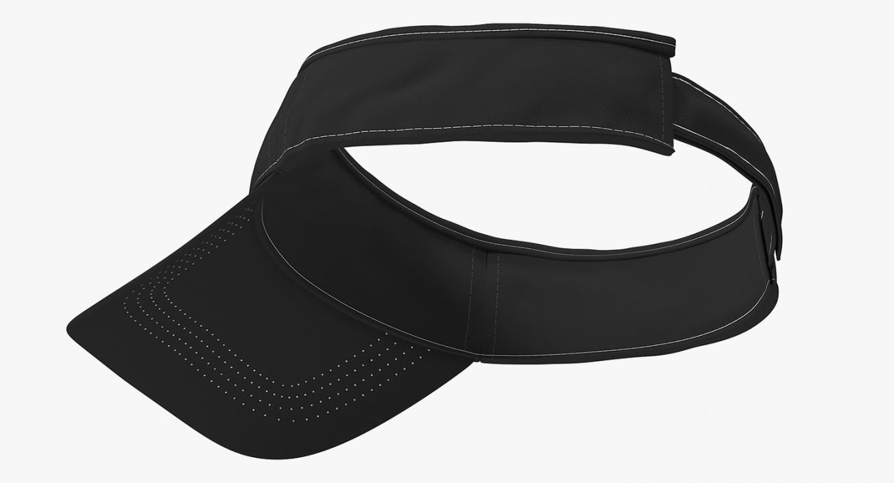 Adjustable Sun Visor Cap Nike 3D model