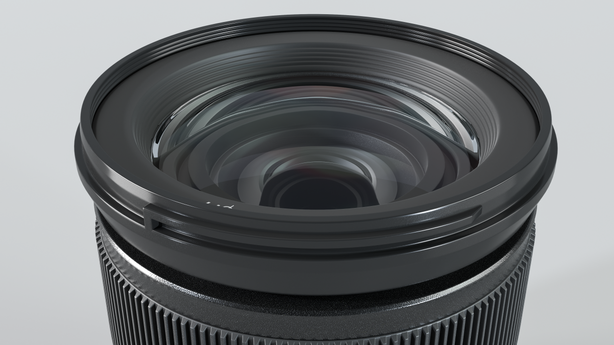 Camera Lens 24 70mm f4 3D