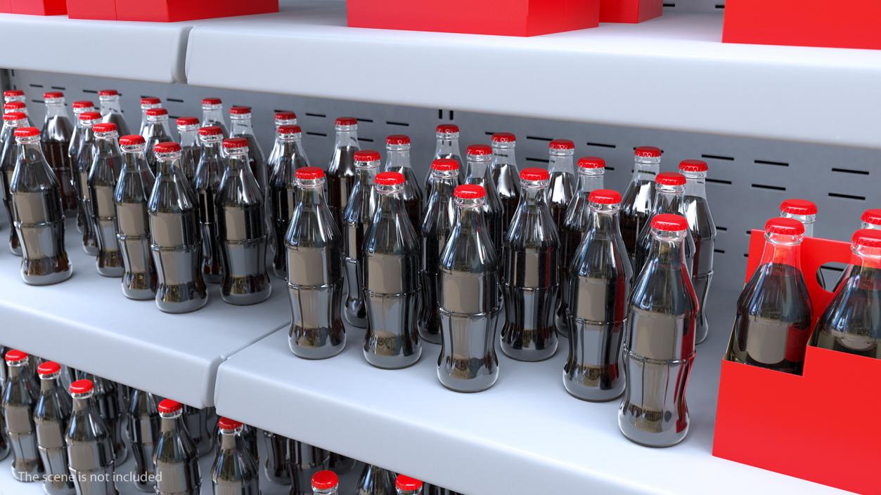 Soda Bottle Package 3D model