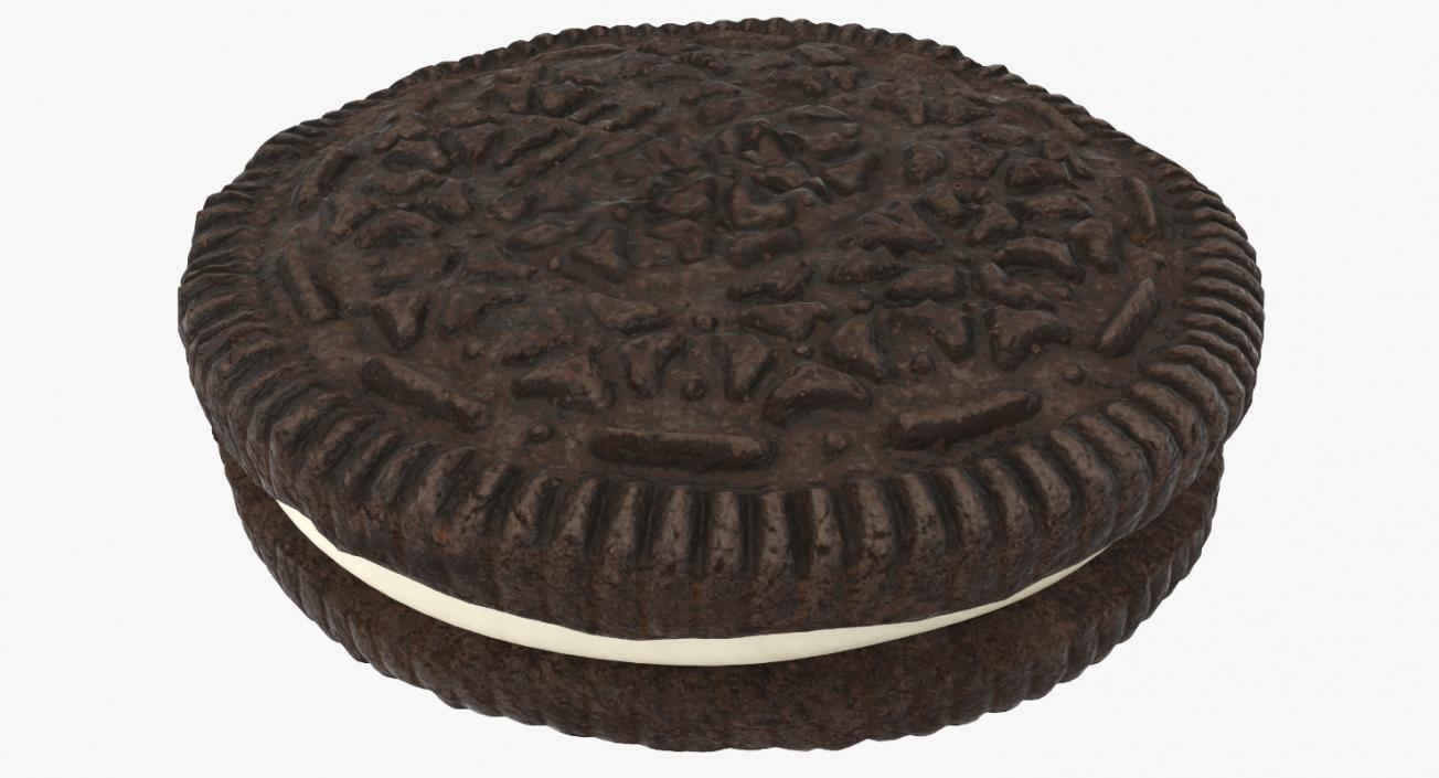 3D model Chocolate Sandwich Cookie