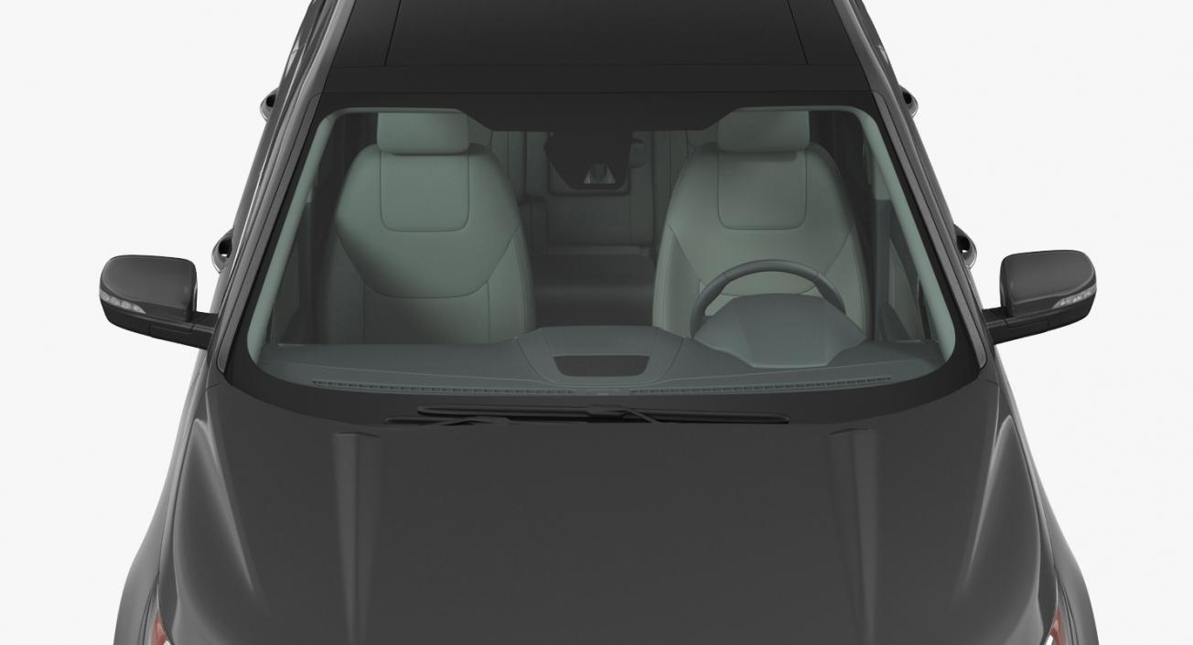3D model Ford Edge 2015 Simple Interior