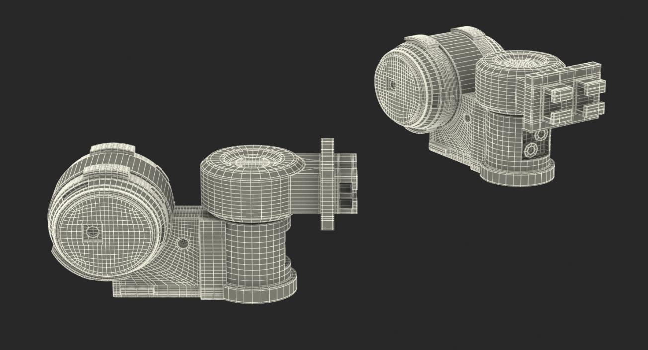 3D model Anodized Industrial Joints Set