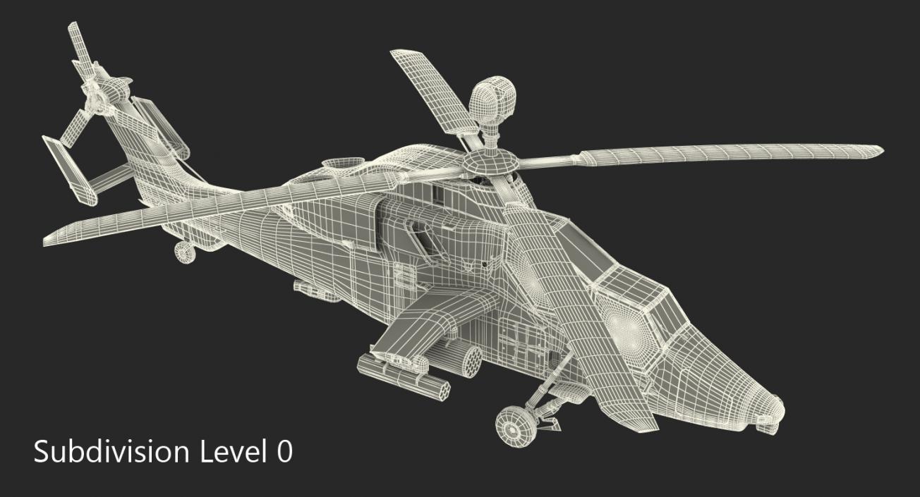 Eurocopter Tiger EC665 German 3D model