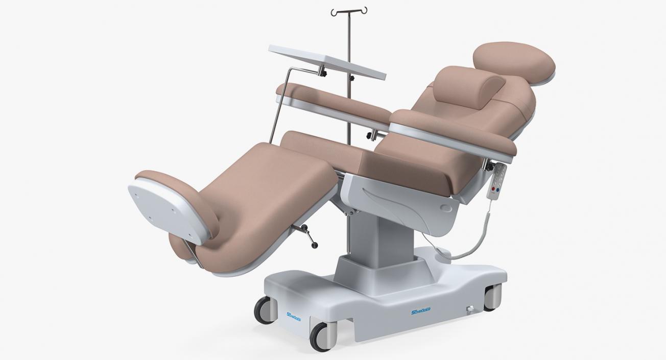 3D Electronic Chemotherapy Chair Rigged
