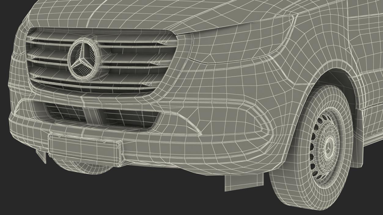 Mercedes Sprinter Tourer 319 Exterior Only 3D